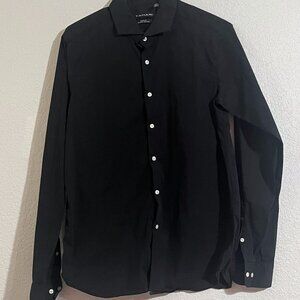 Tahari Slim Fit Stretch Non-Iron Shirt, Size Medium